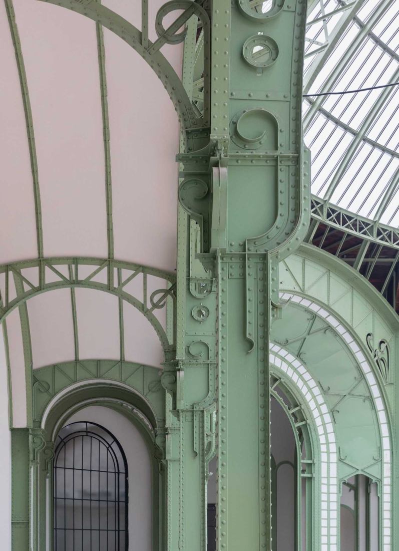 Grand Palais trung tu cai tao kien truc phap