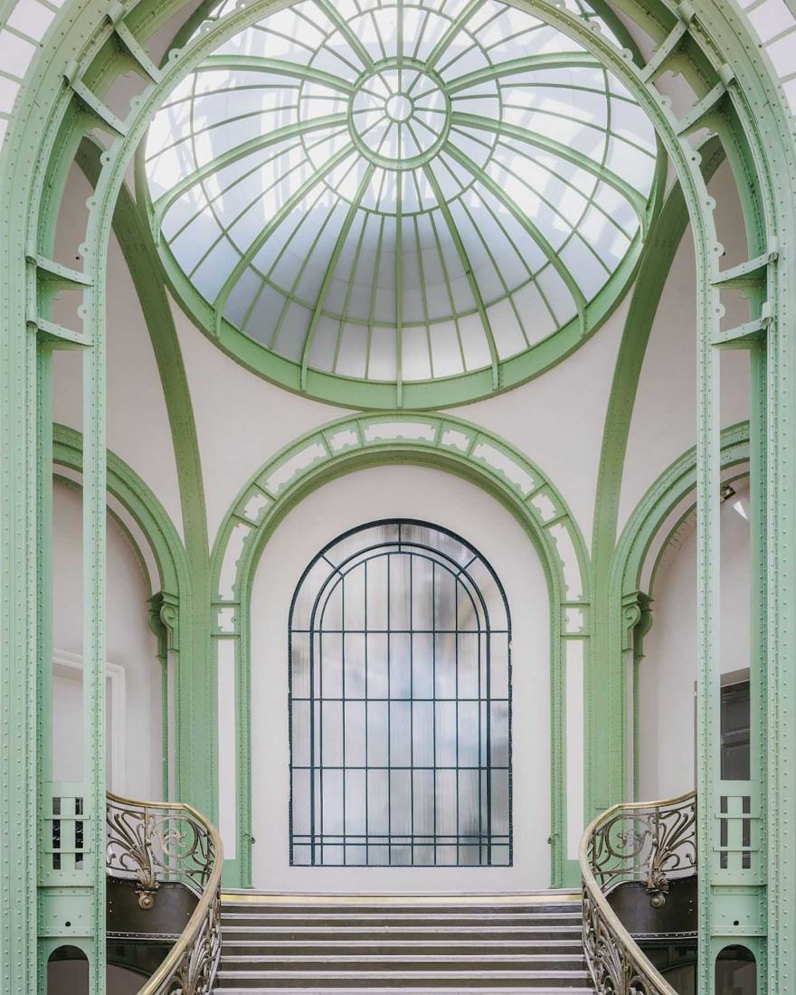 Grand Palais bao tang kien truc phap cai tao