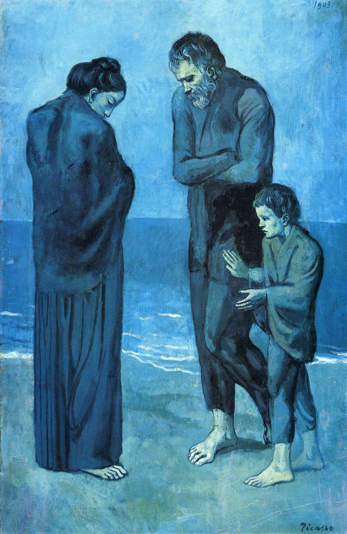 Tragedy Pablo Picasso tranh