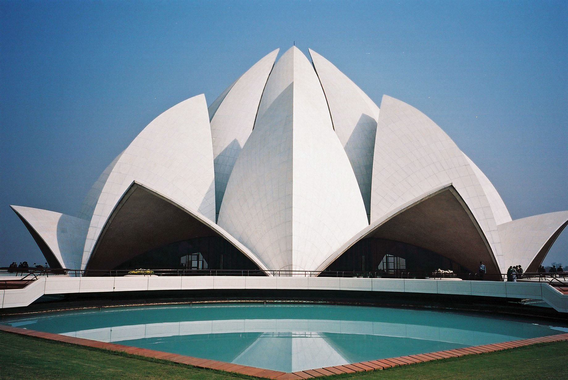 lotus temple new delhi an do Fariborz Sahba