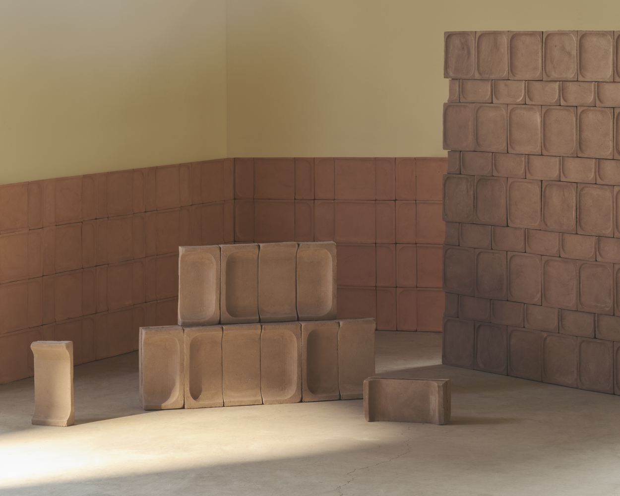 thiet ke thuoc BST Void Snøhetta Fornace Brioni Milan Design Week 2024