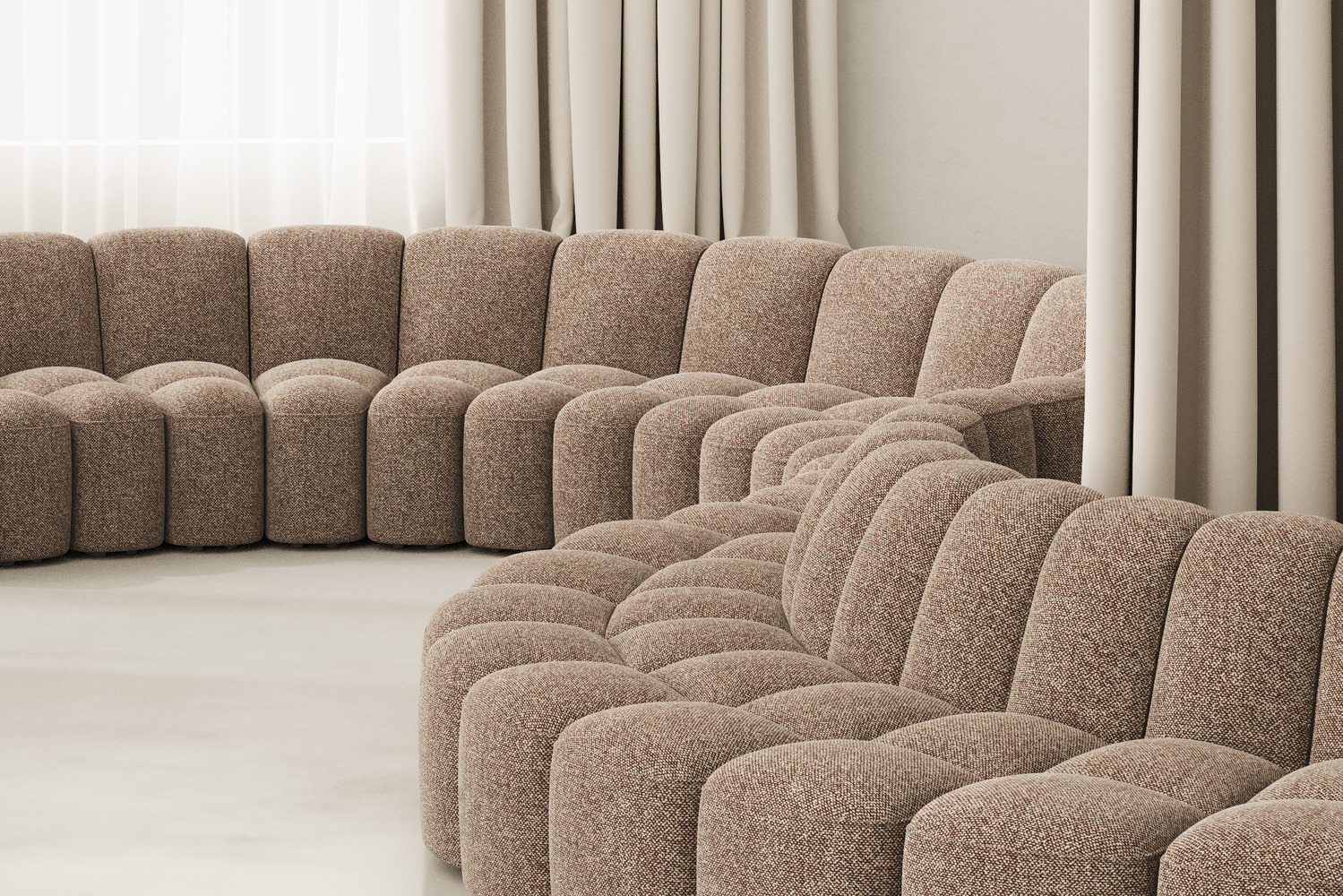sofa array Snøhetta MDF Italia thiet ke noi that module
