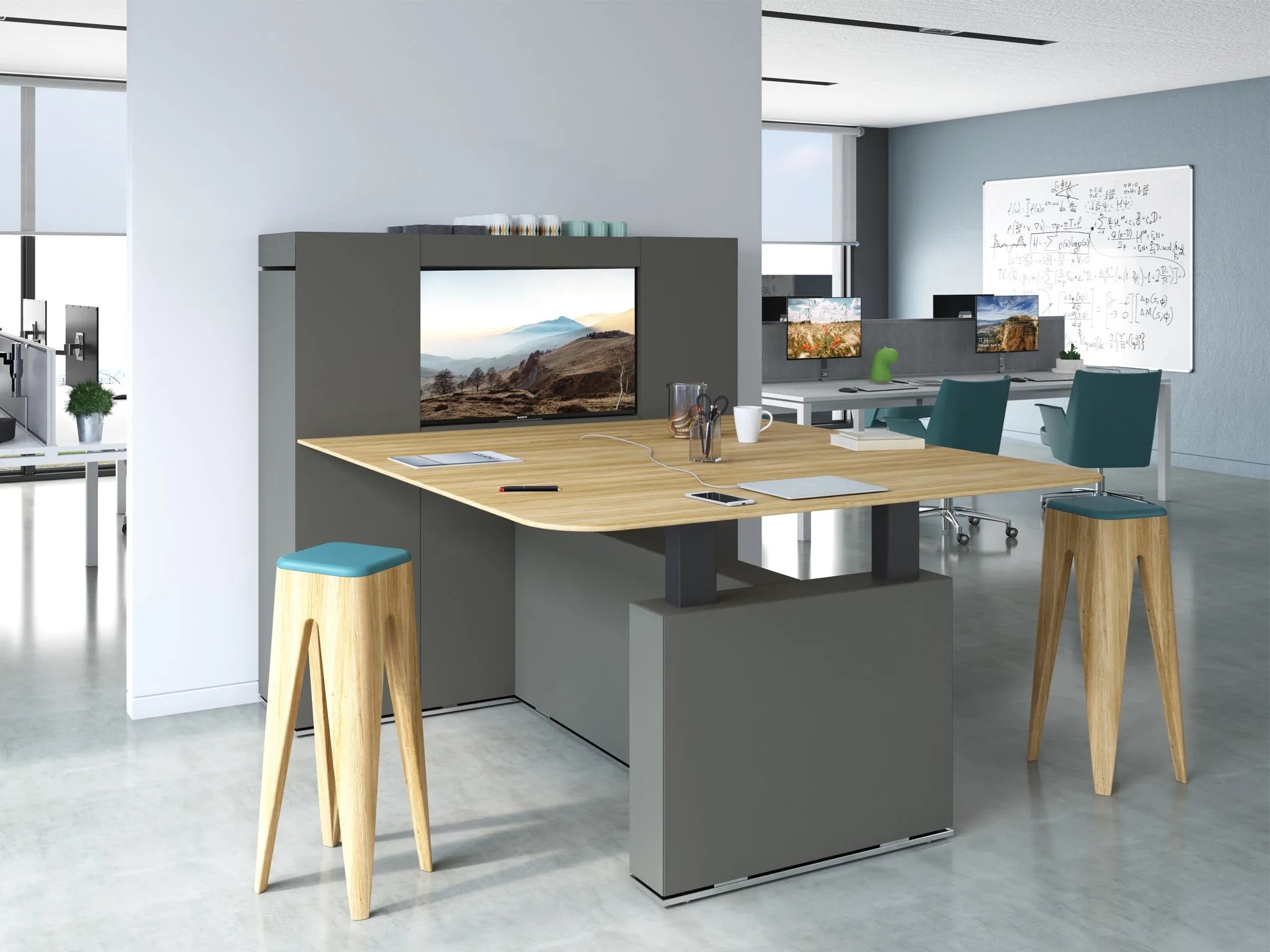 Isola Ergonomic Estel Group van phong ban cong thai hoc