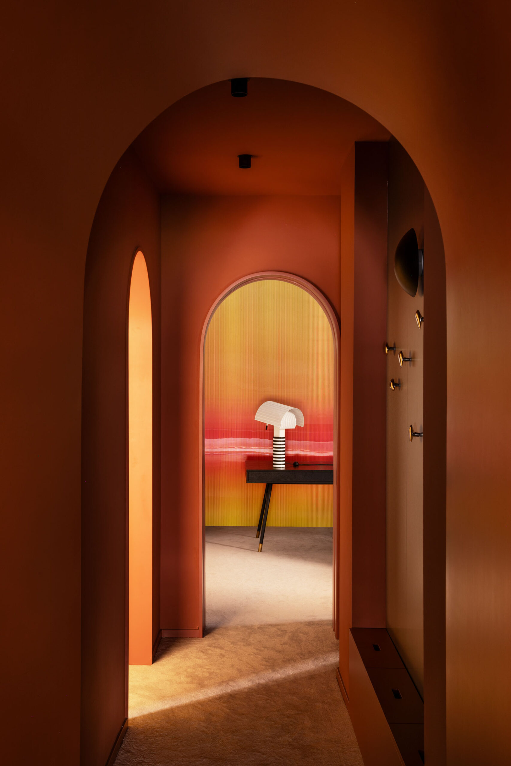 tranh Yellow&Orange&Blue&Green Sobejano can ho SB117 Madrid Estudio Reciente