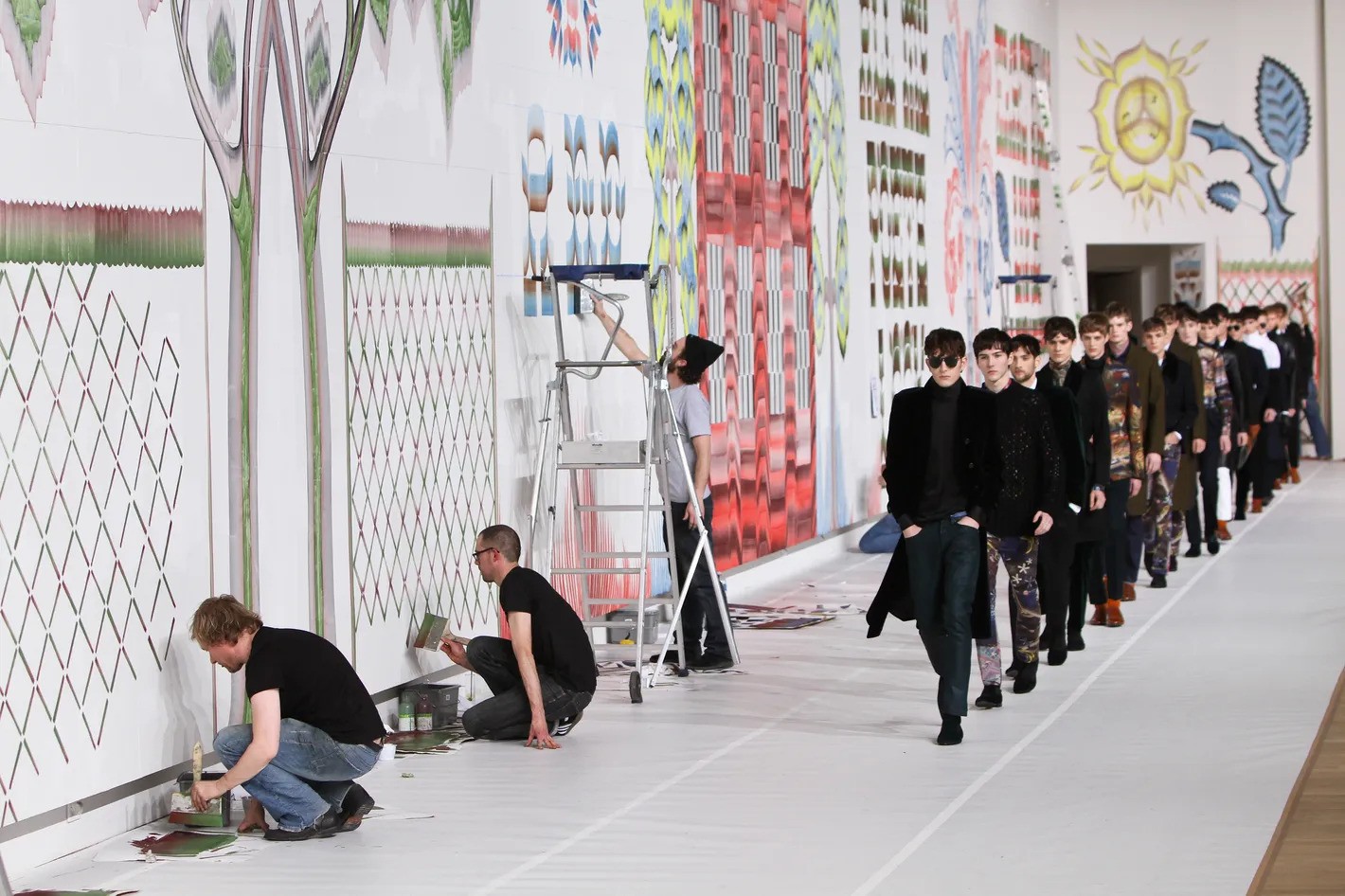 dries van noten san dien menswear thu dong 2012