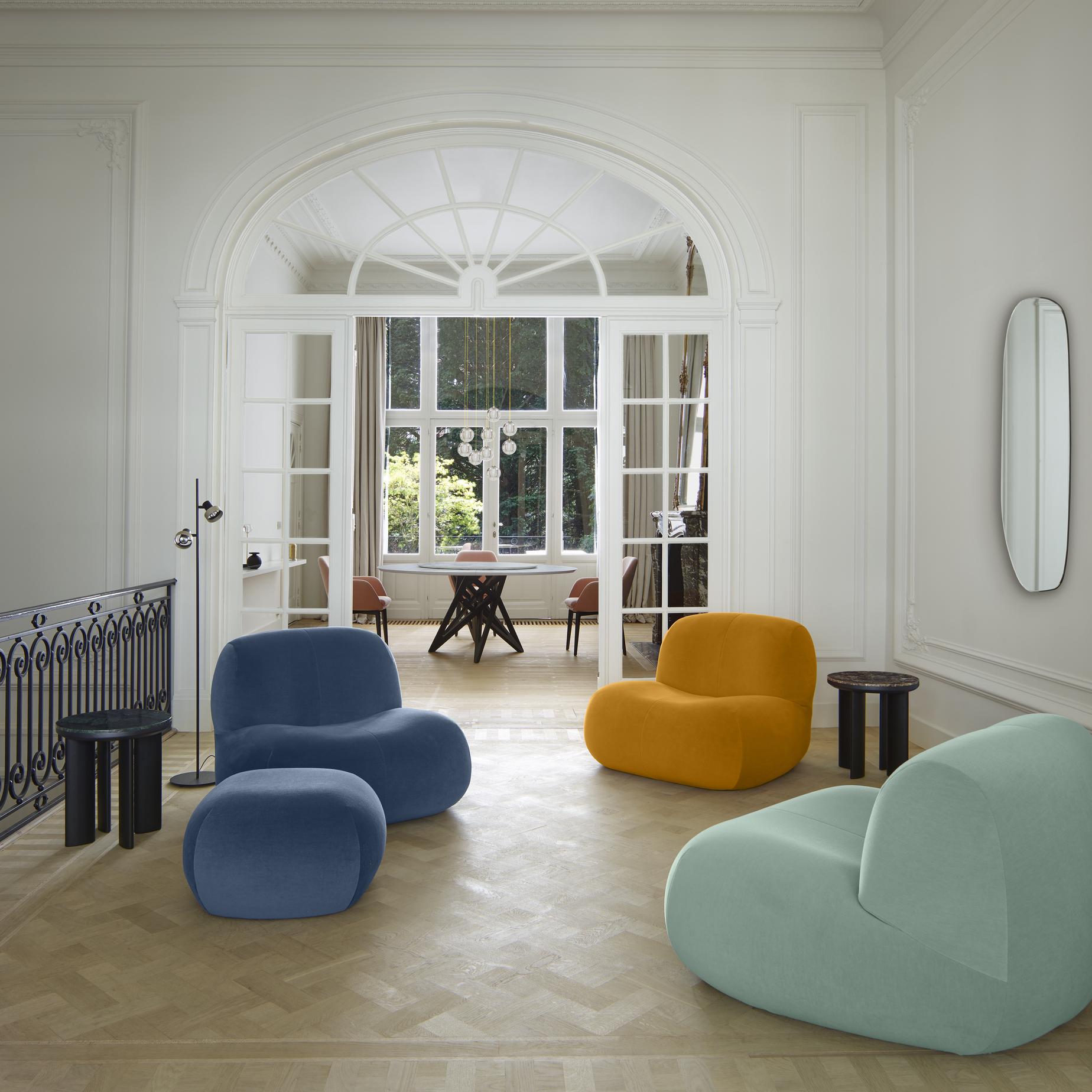 ghe banh armchair Pukka Yabu Pushelberg