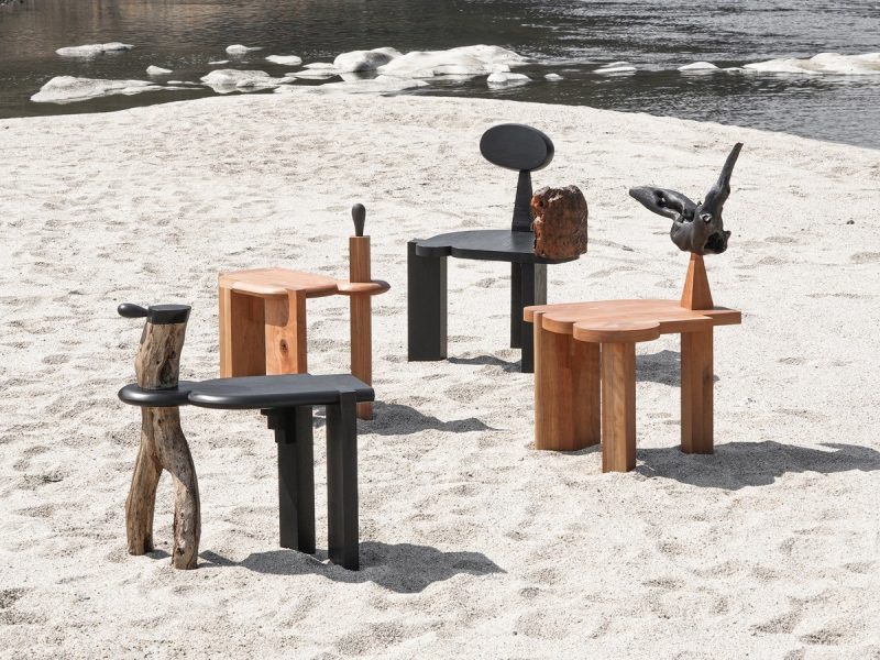 Bộ sưu tập ghế của Gidoo Song: Tự nhiên giao thoa cùng tạo tác