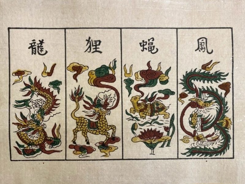 Tứ quý và Tứ linh: Ẩn ngữ của người Việt qua nghệ thuật và tín ngưỡng