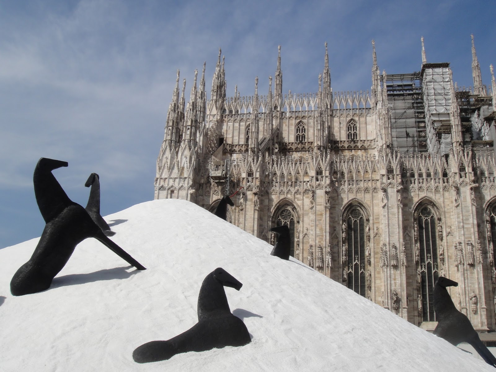 Mimmo Paladino Palazzo Reale Milan