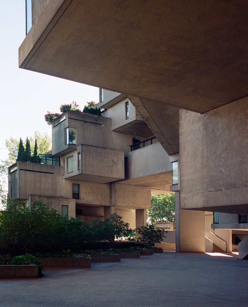 chu nghia kien truc brutalism Habitat 67 Montreal Canada Moshe Safdie