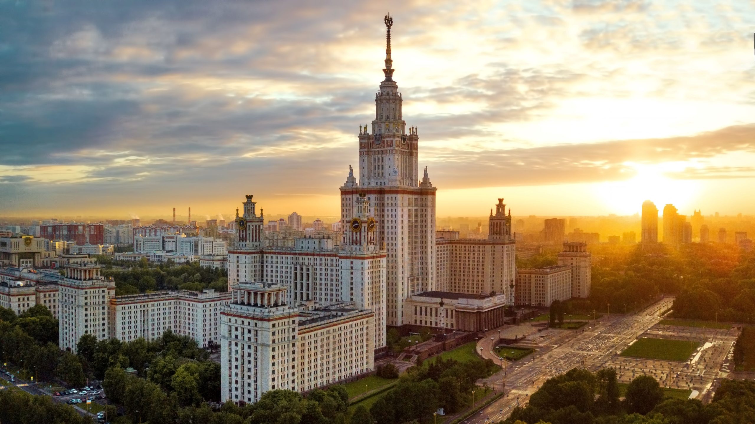 Neoclassic Moskva phong cach kien truc Stalinist