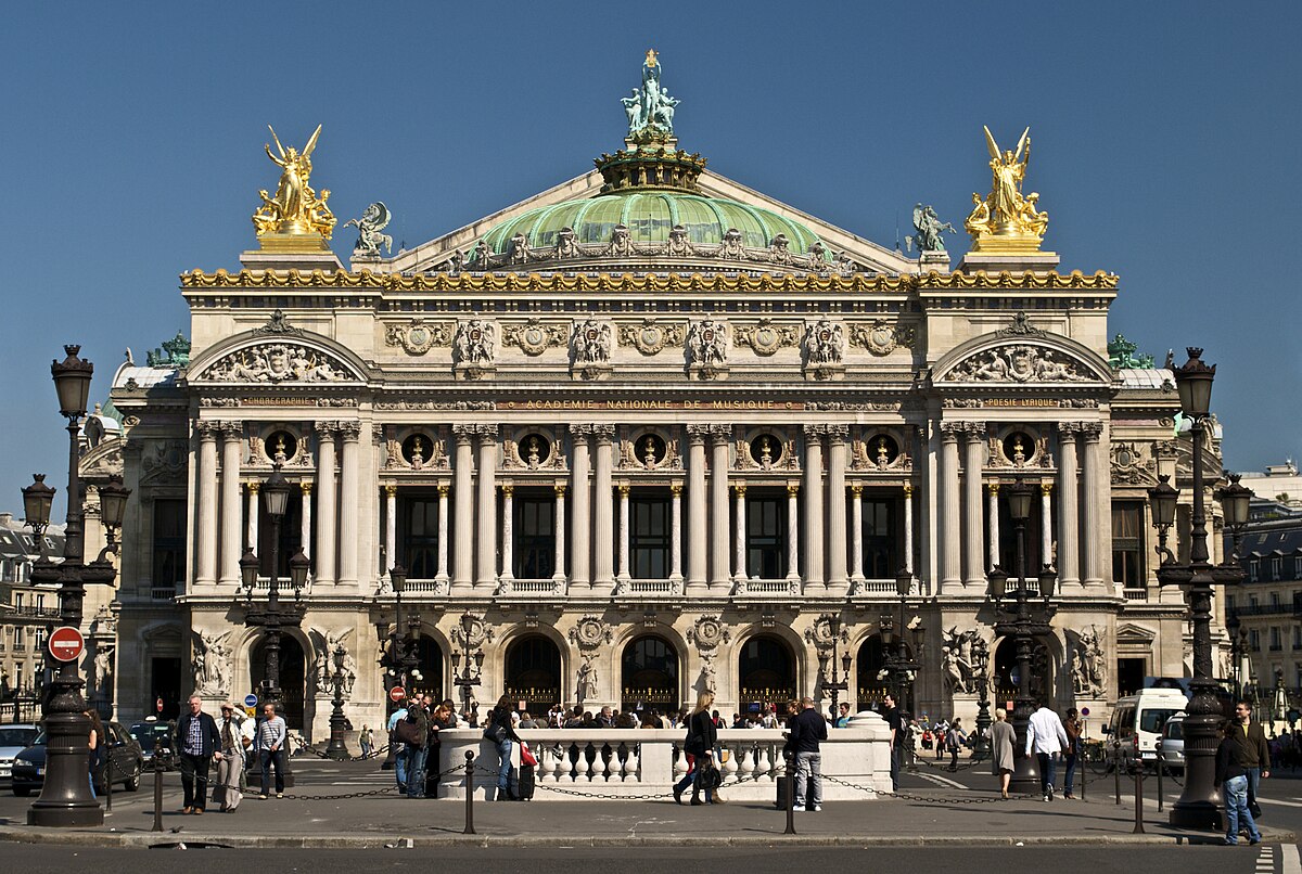 phong cach kien truc tan co dien Neoclassicnha hat Palais Garnier