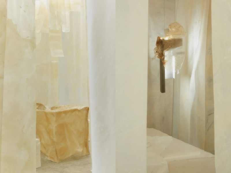 White Utopia: Không gian nội thất bằng nhựa sinh học