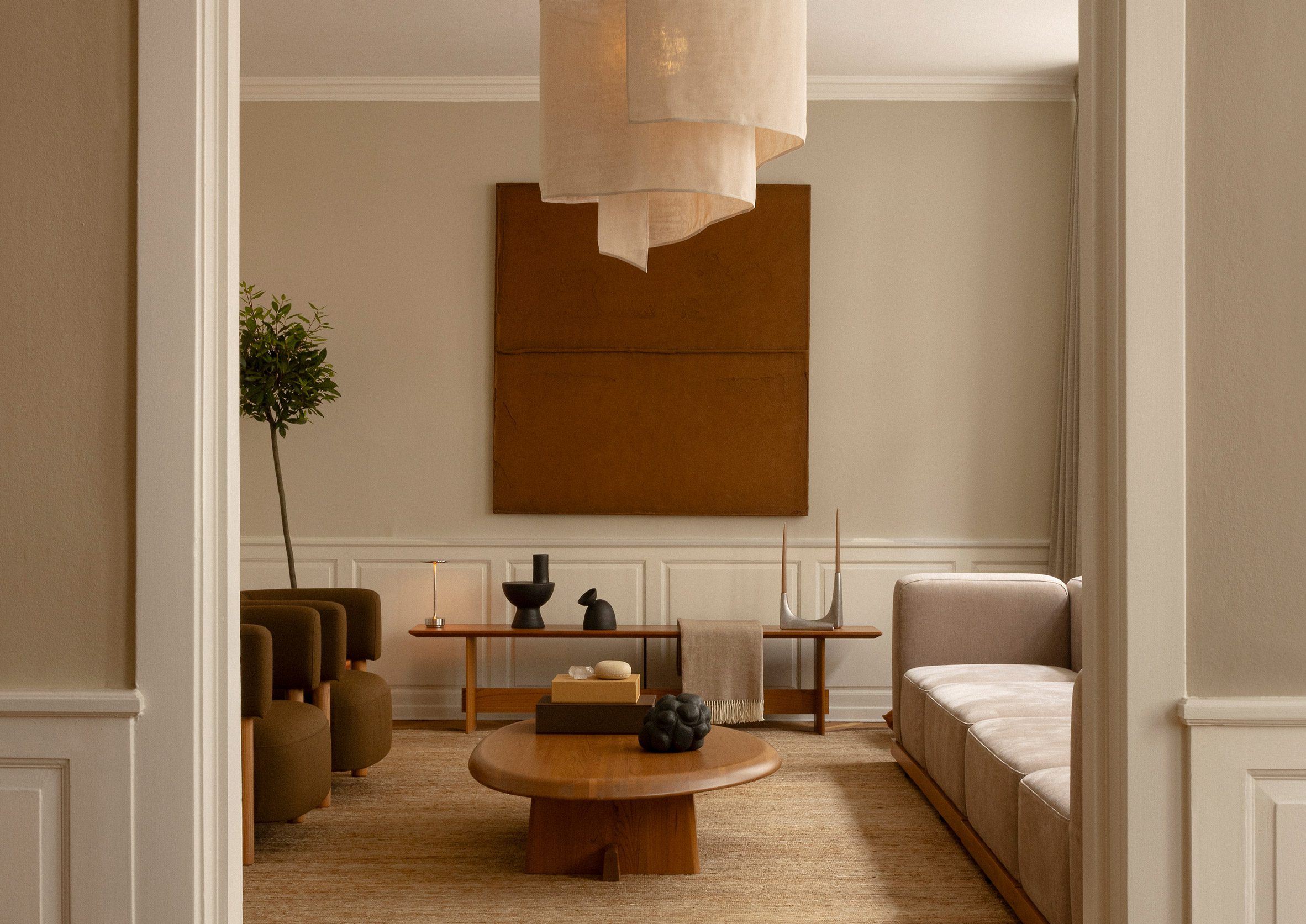 phong khach trien lam 3 days of design signe hytte scandinavian