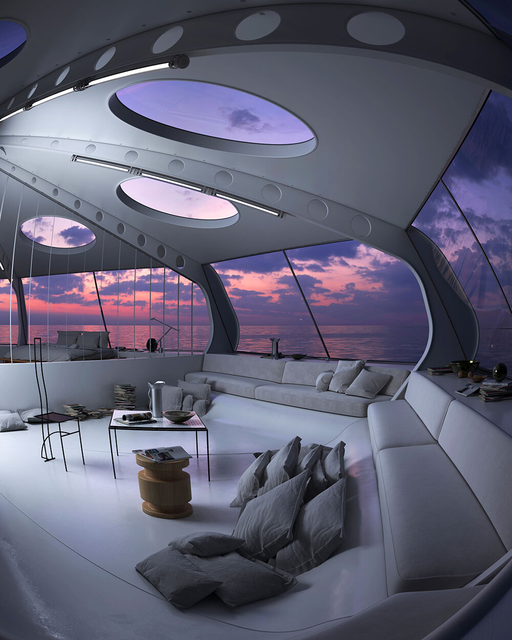 khong gian noi that scifi tuong lai Neo chemosphere