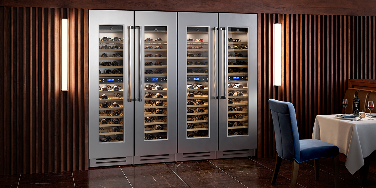 wine cooler nha hang noi that