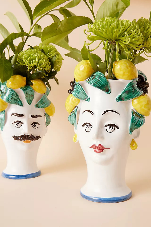 binh hoa vase Lemon Head Les Ottomans 