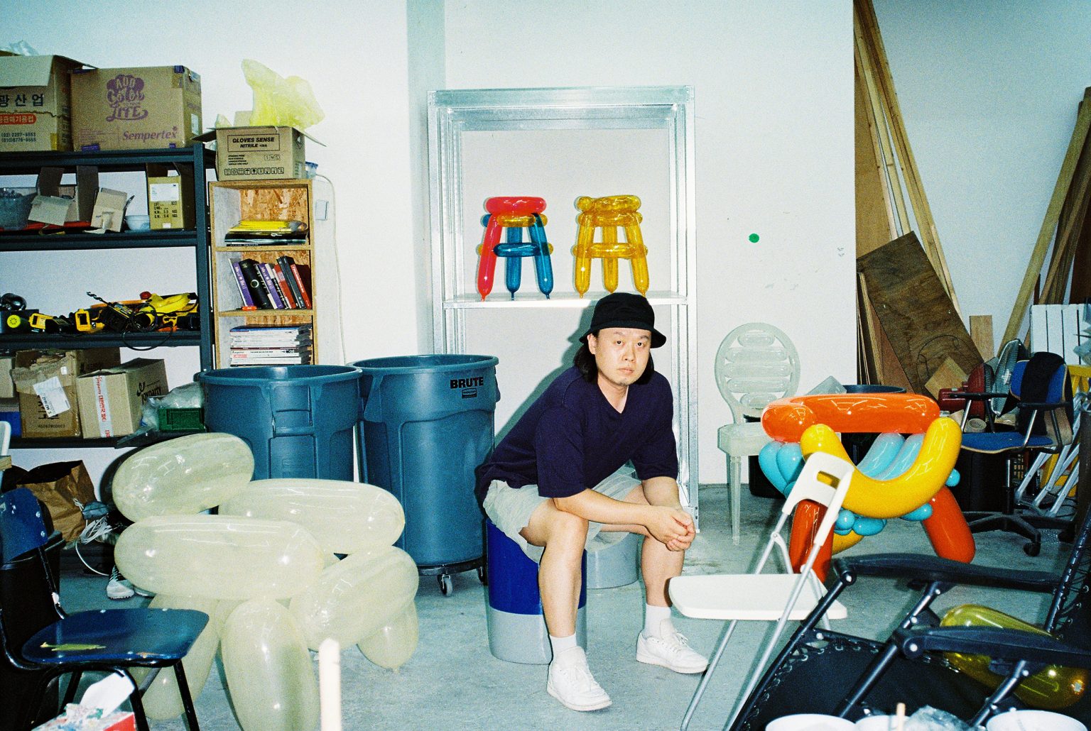 do noi that bong bay Blowing Series Seungjin Yang nhua epoxy