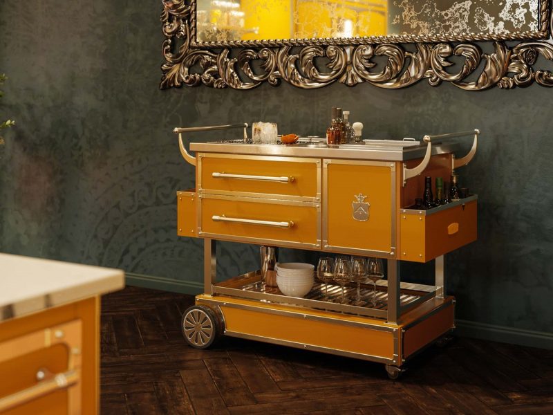 Những mẫu xe đẩy hiện đại cho bữa tiệc phong cách