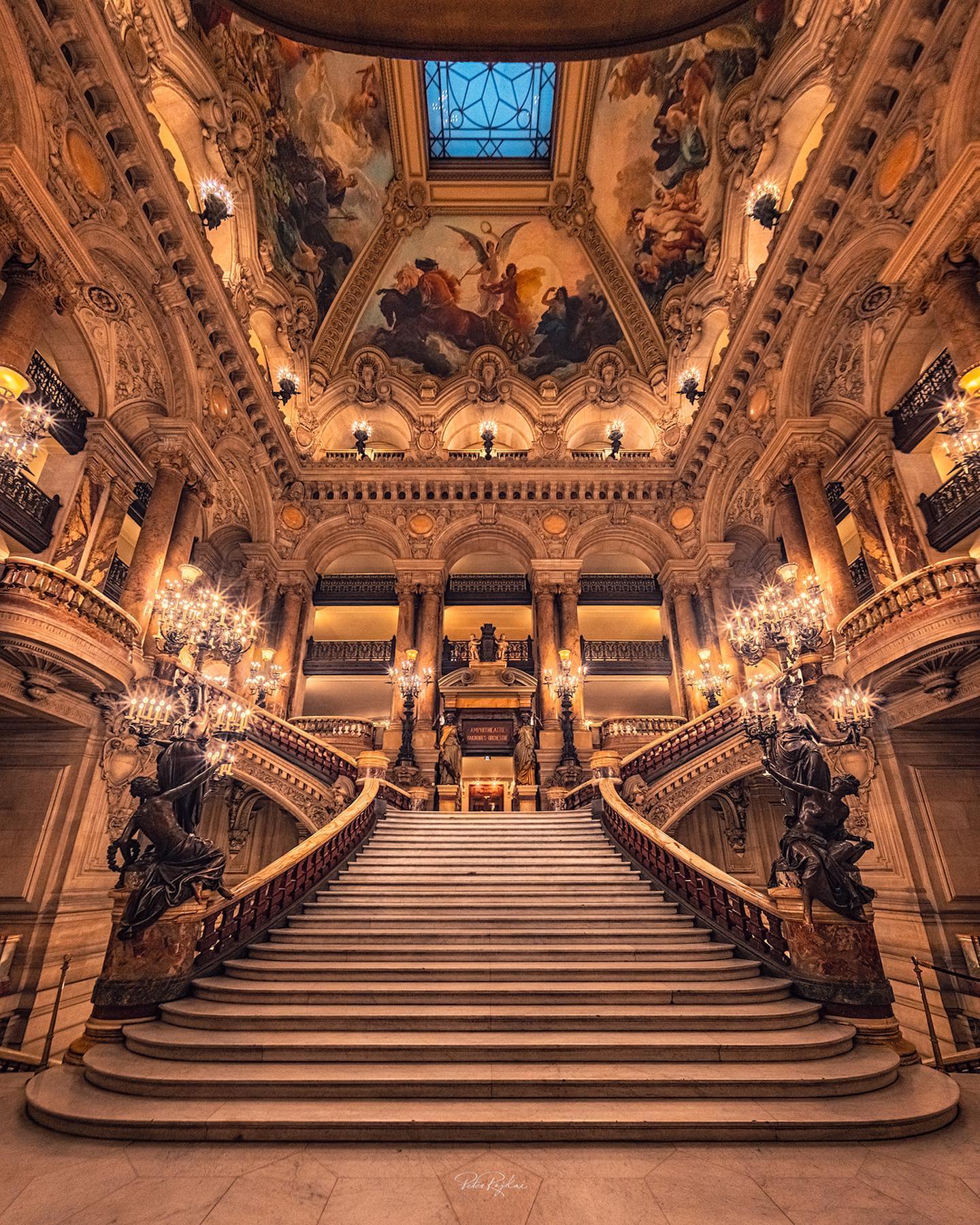 france boi canh phim Opera Garnier Palais Garnier