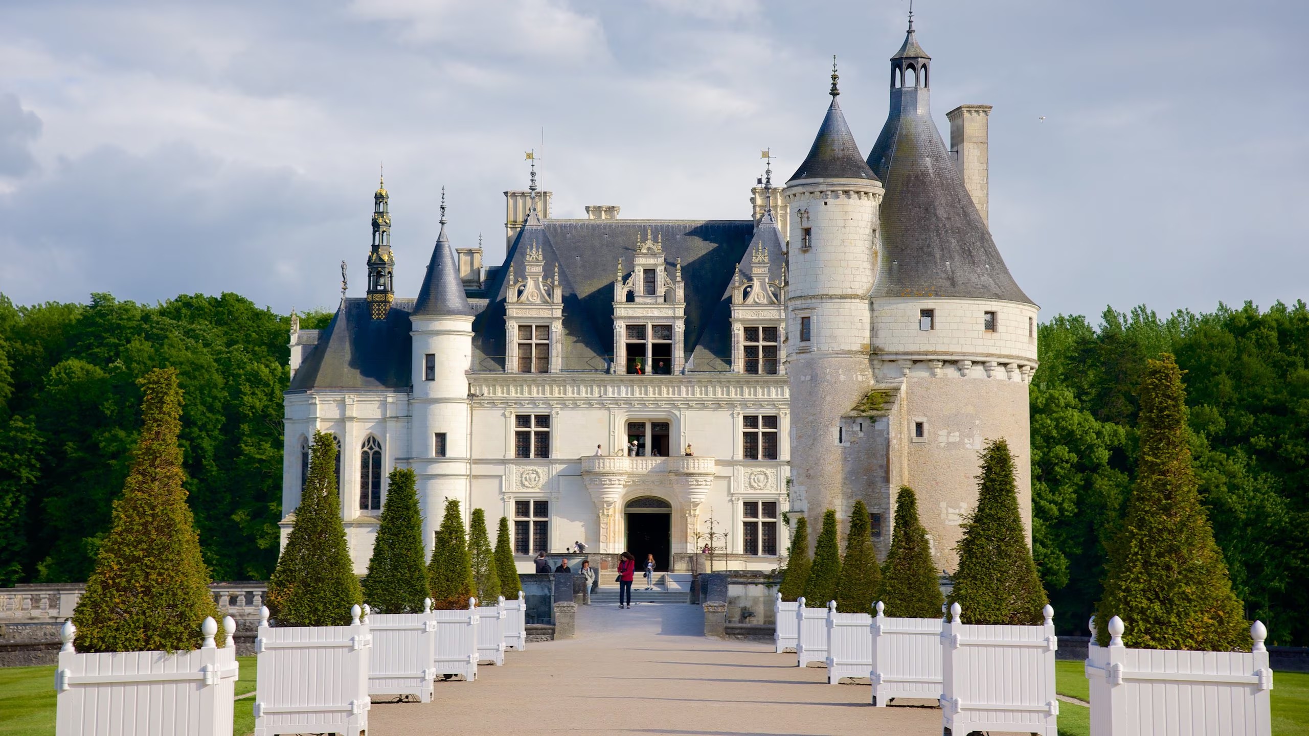 france boi canh phim Le Château de Sonnay thung lung Loire