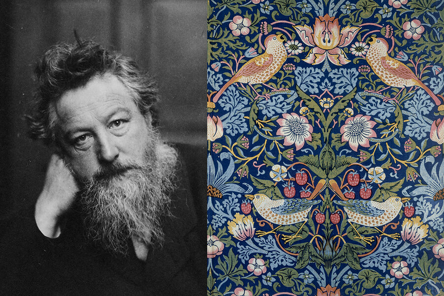 william morris hoa tiet giay dan tuong art crafts