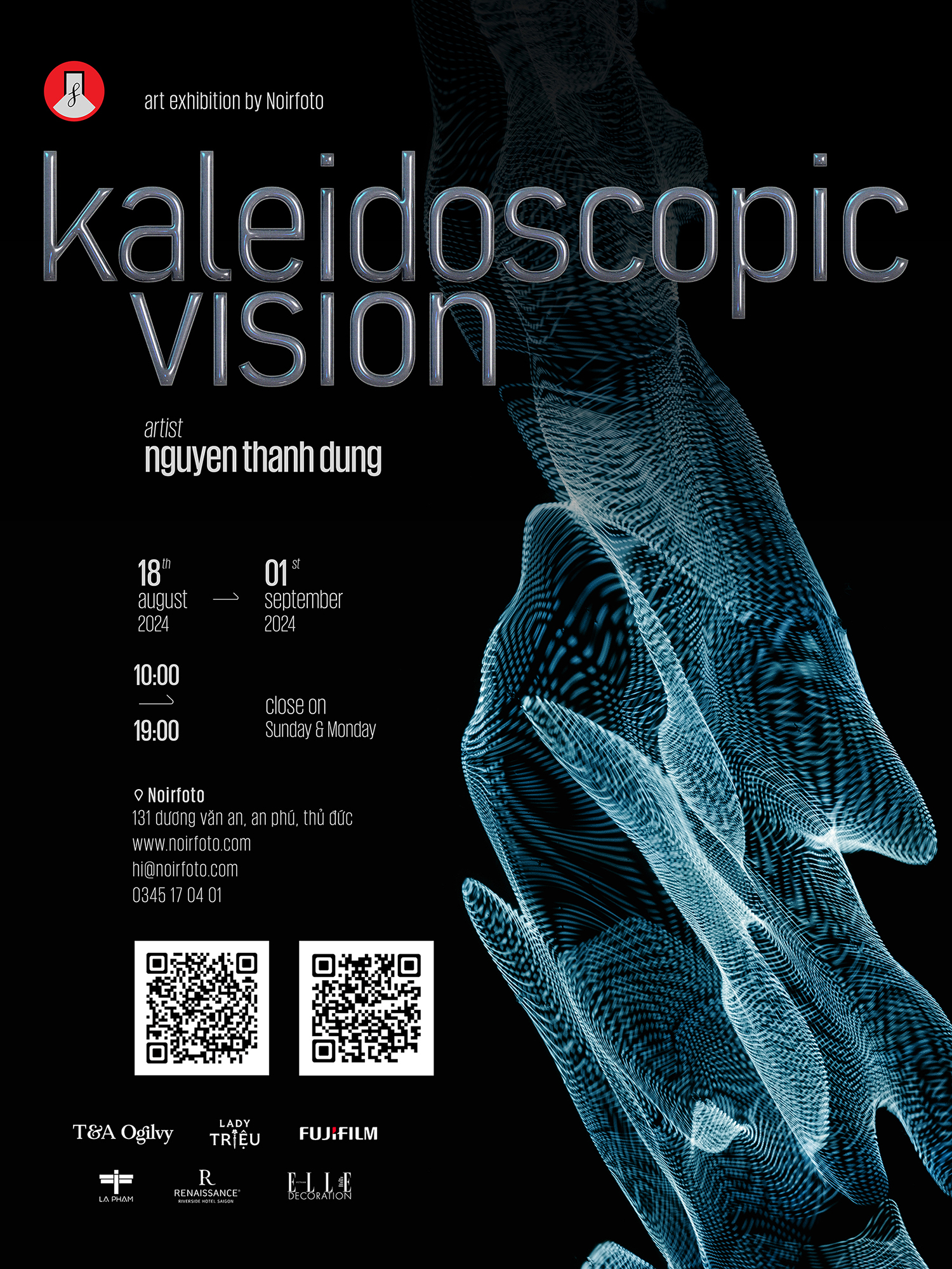 trien lam laeidoscopic vision nguyen thanh dung noirfoto