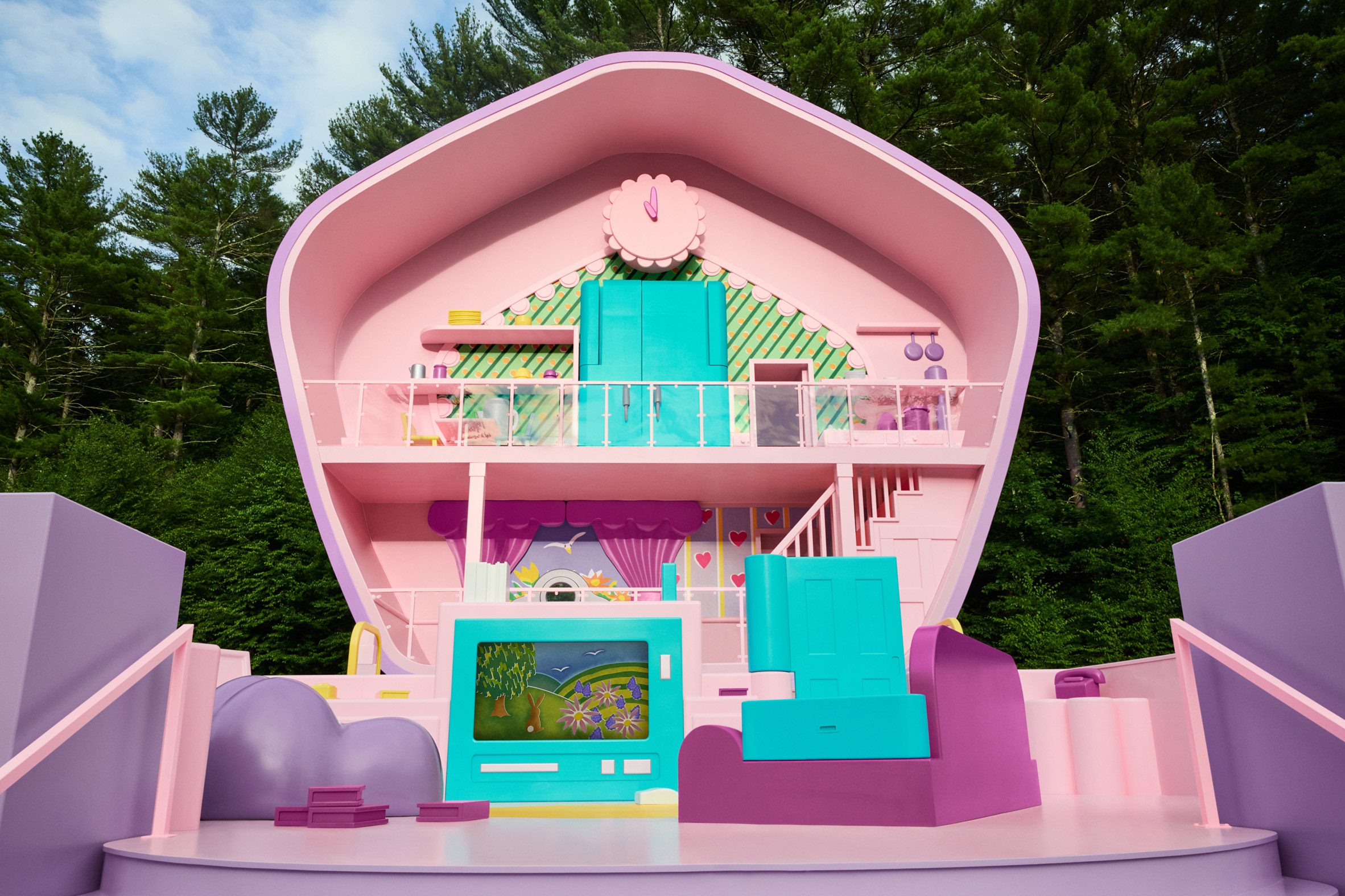 ngoi nha Polly Pocket Mattel Massachusetts