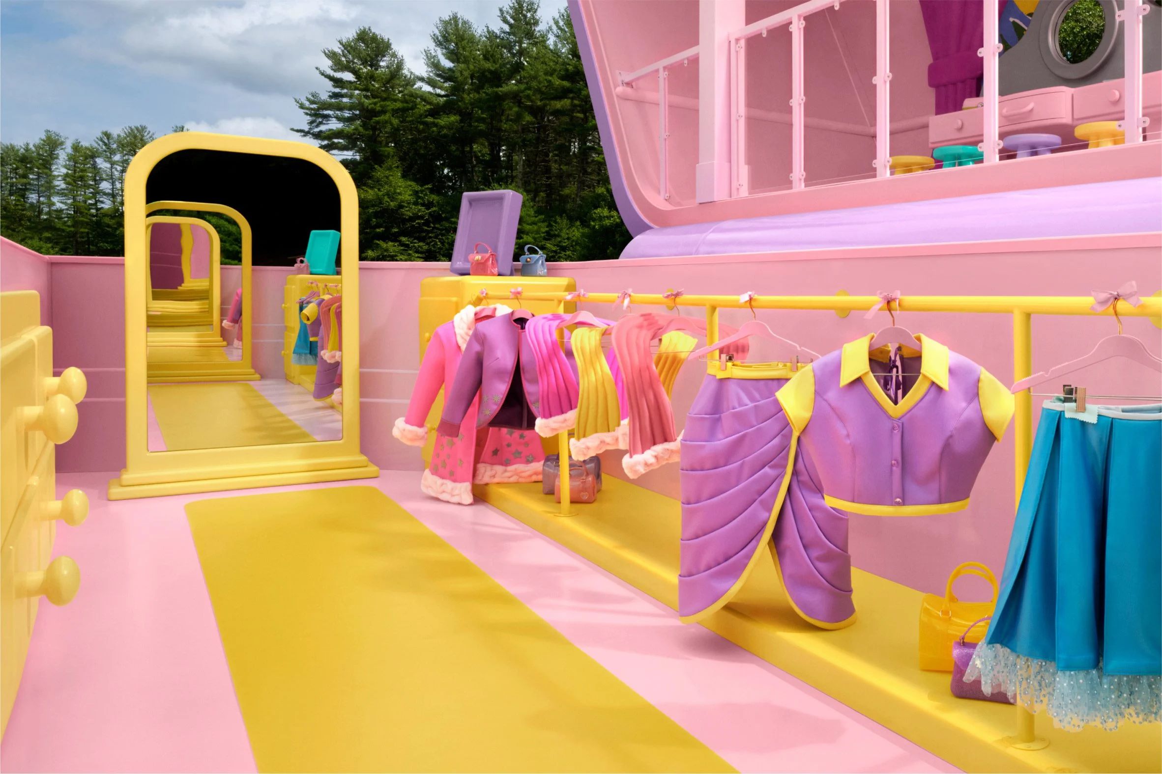 ngoi nha Polly Pocket Mattel Massachusetts