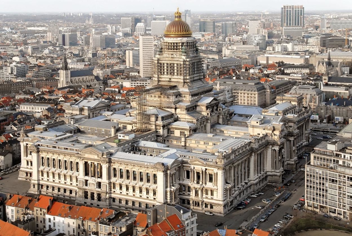 Palace of Justice ở Brussels di tich lich su kien truc
