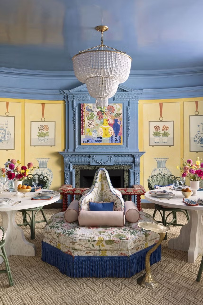 phong an dep dining room ideas Jenna Gross Colordrunk Designs Whole Home 2023