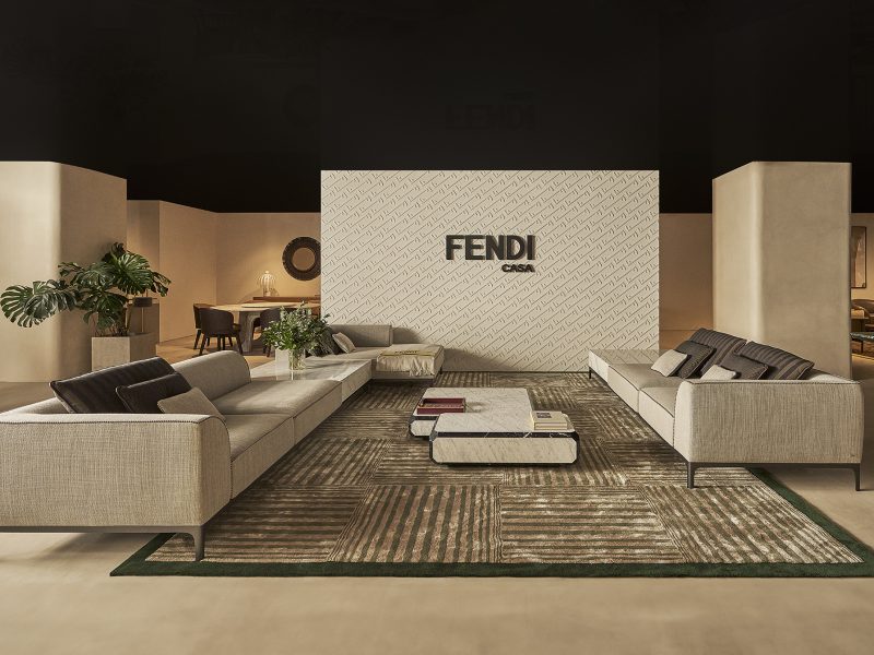 Không gian trưng bày mới của thương hiệu nội thất cao cấp Fendi Casa