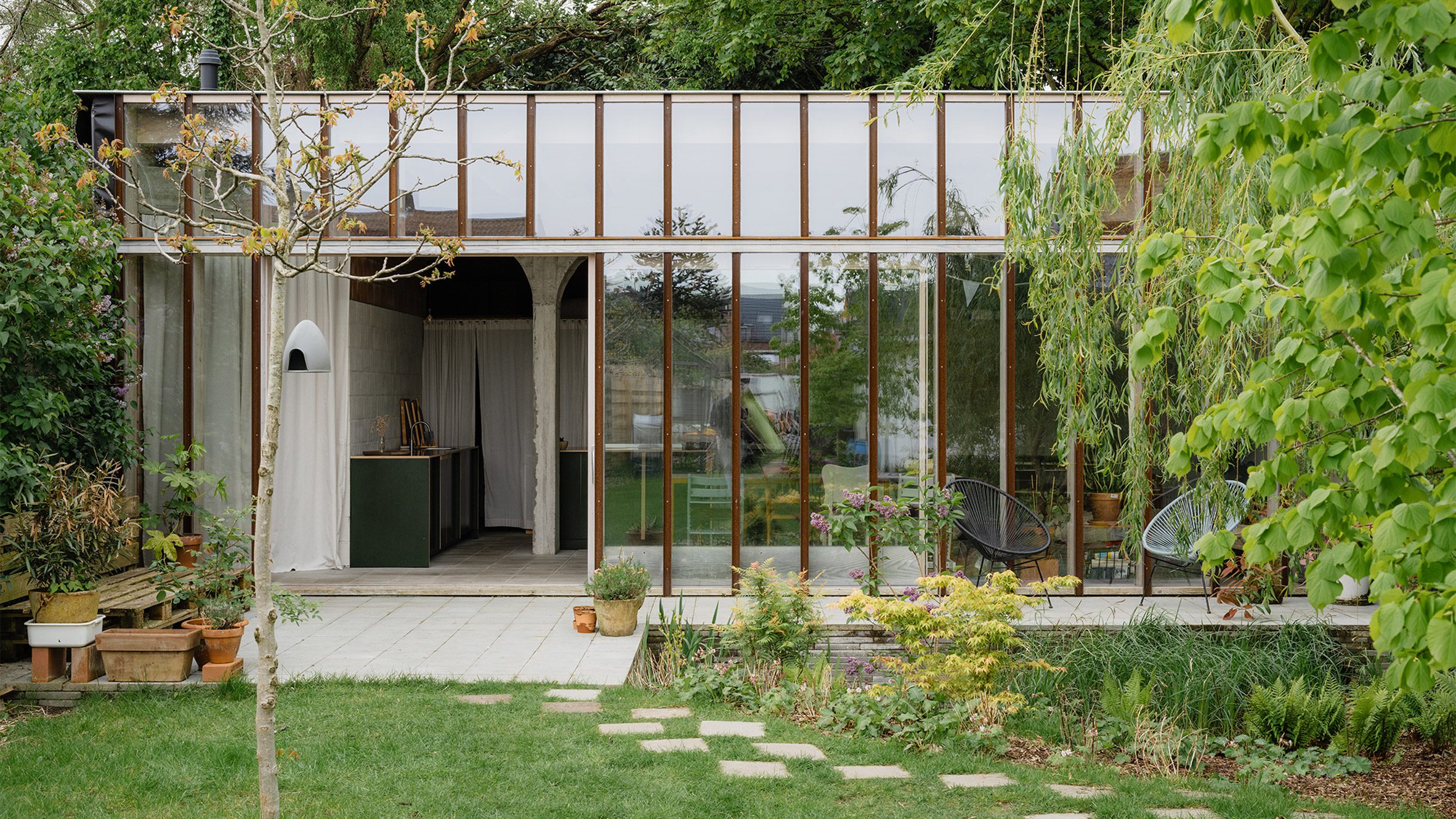 nha vuon garden studio T(uin)Huis Atelier Atelier Janda Vanderghote