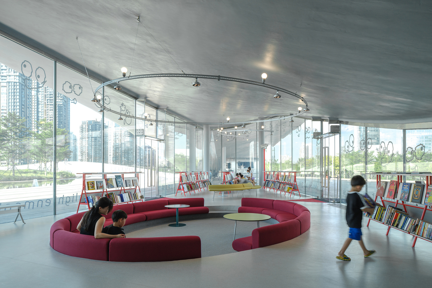 cafe sach juanzong case pavilion 