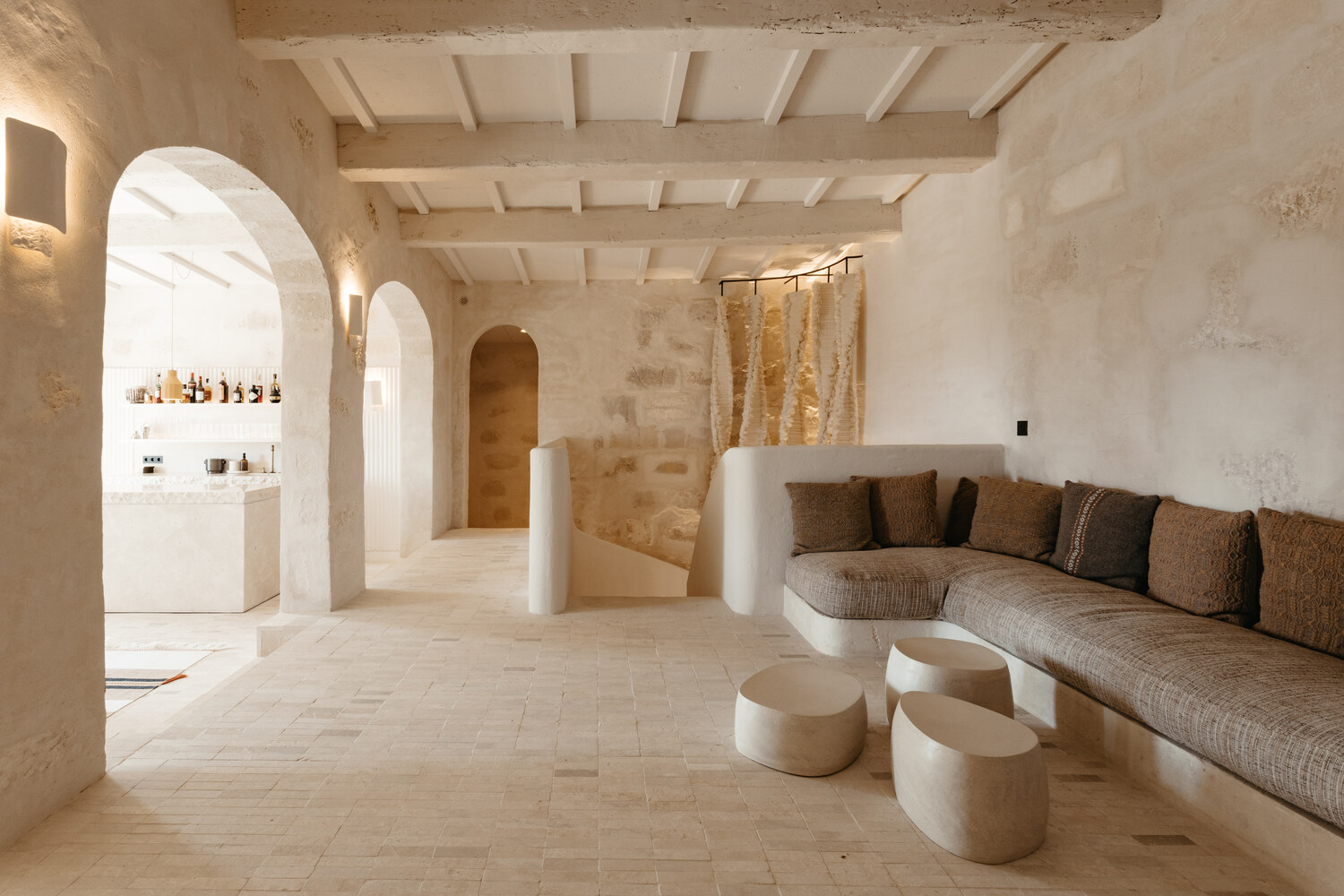 khu nghi duong Son Blanc da voi Marés Menorca Atelier du Pont