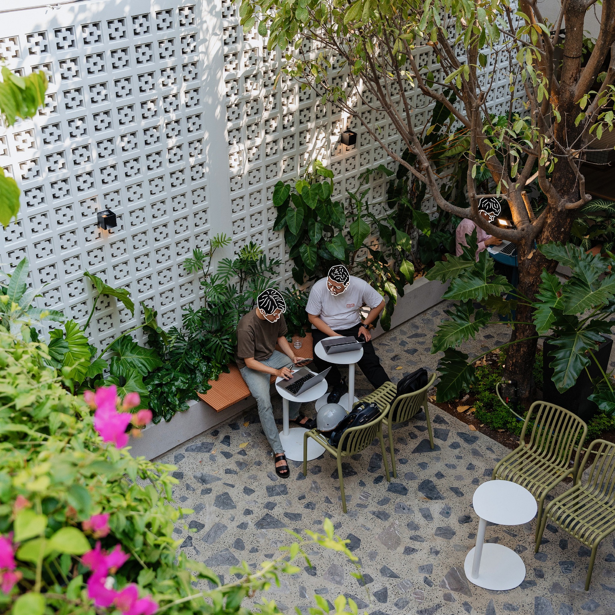 phong cach kien truc Every Half Coffee Roasters