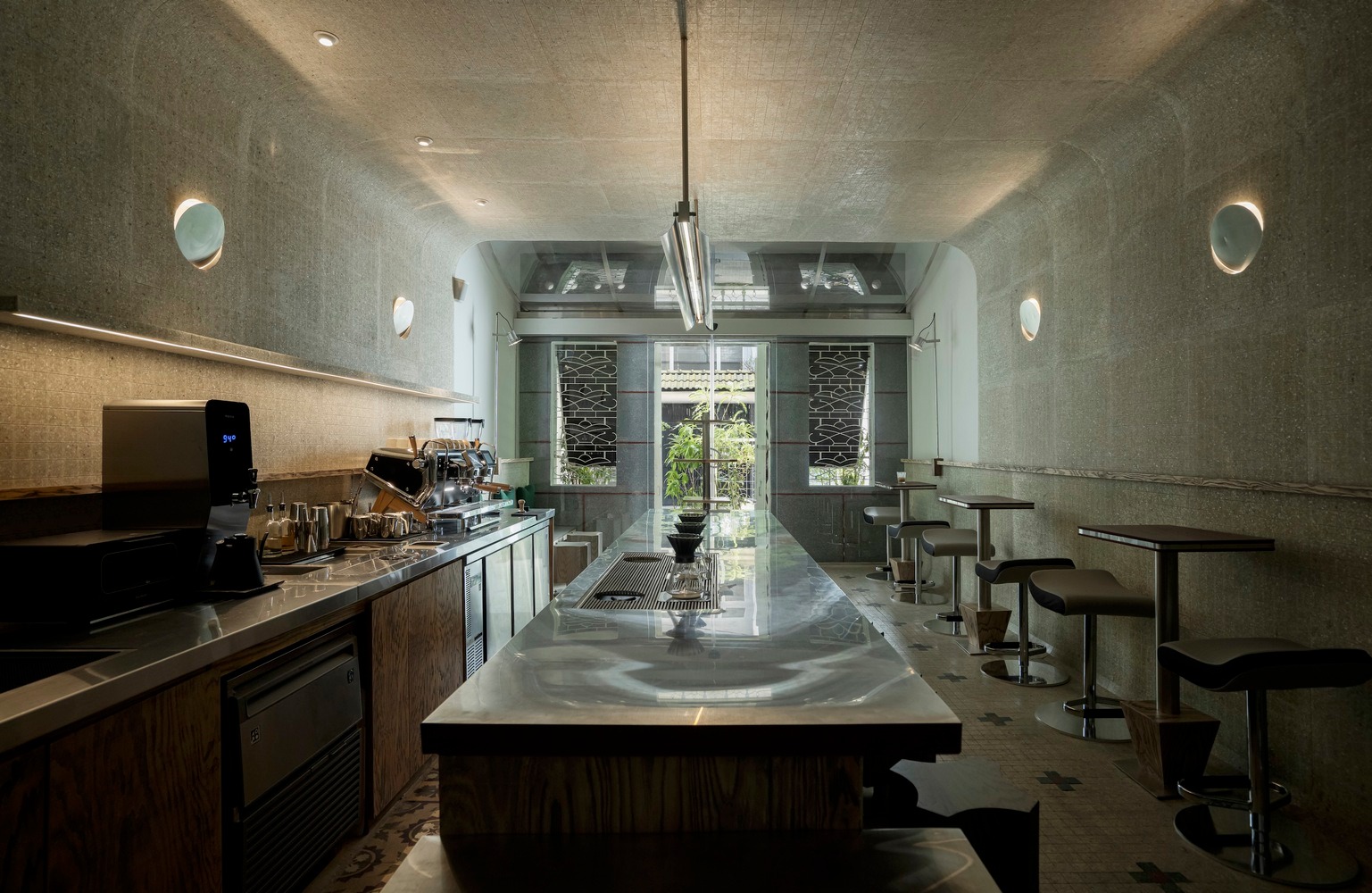 phong cach kien truc modernist Sipply Coffee