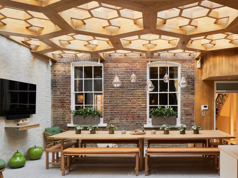Văn phòng Fitzrovia: Cấu trúc tổ ong hiện đại