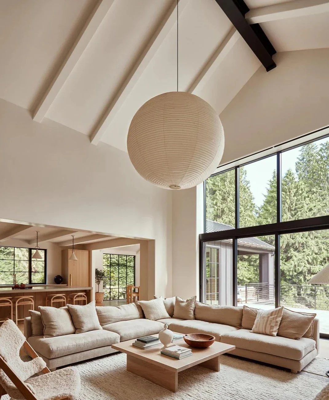 den treo pendant light Akari Light Isamu Noguchi 