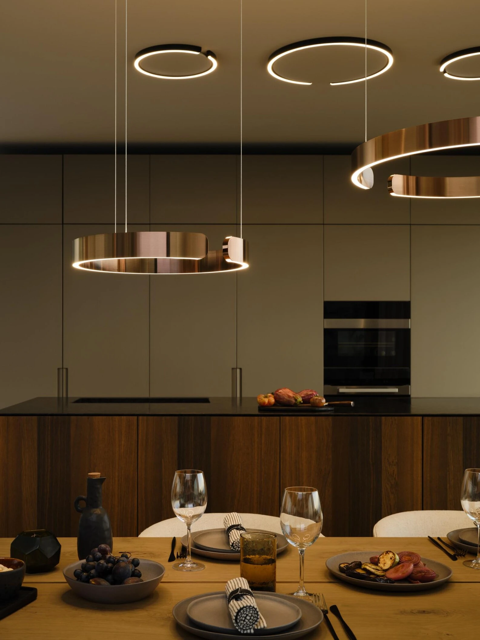 den treo pendant light Mito sospeso Occhio