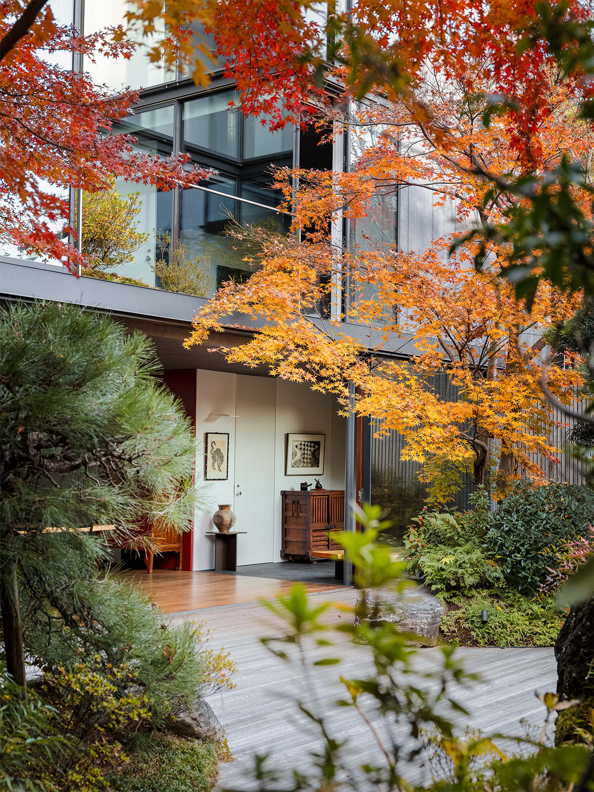 biet thu Courtyard S Keiji Ashizawa