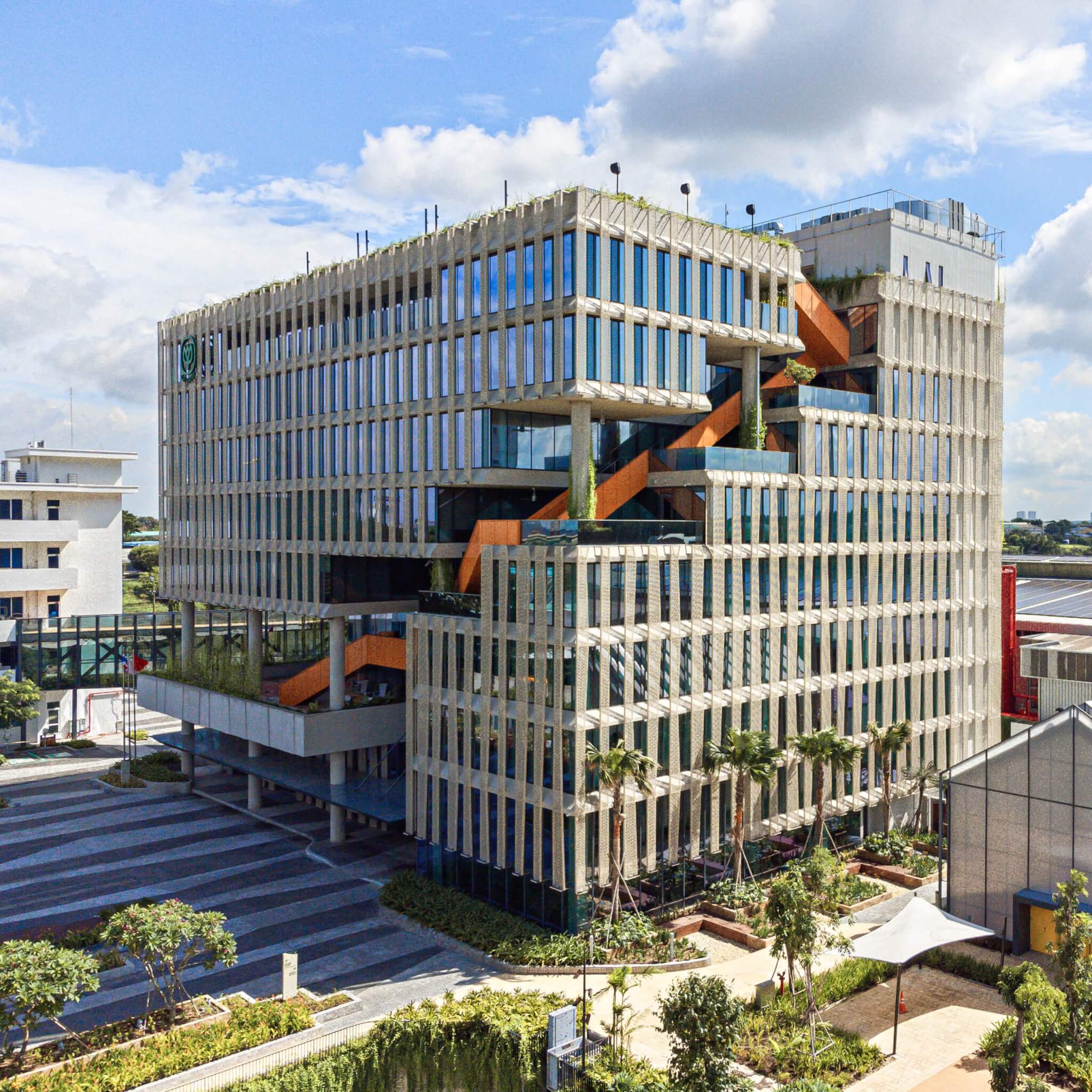 cong trinh kien truc xanh cp headquarters