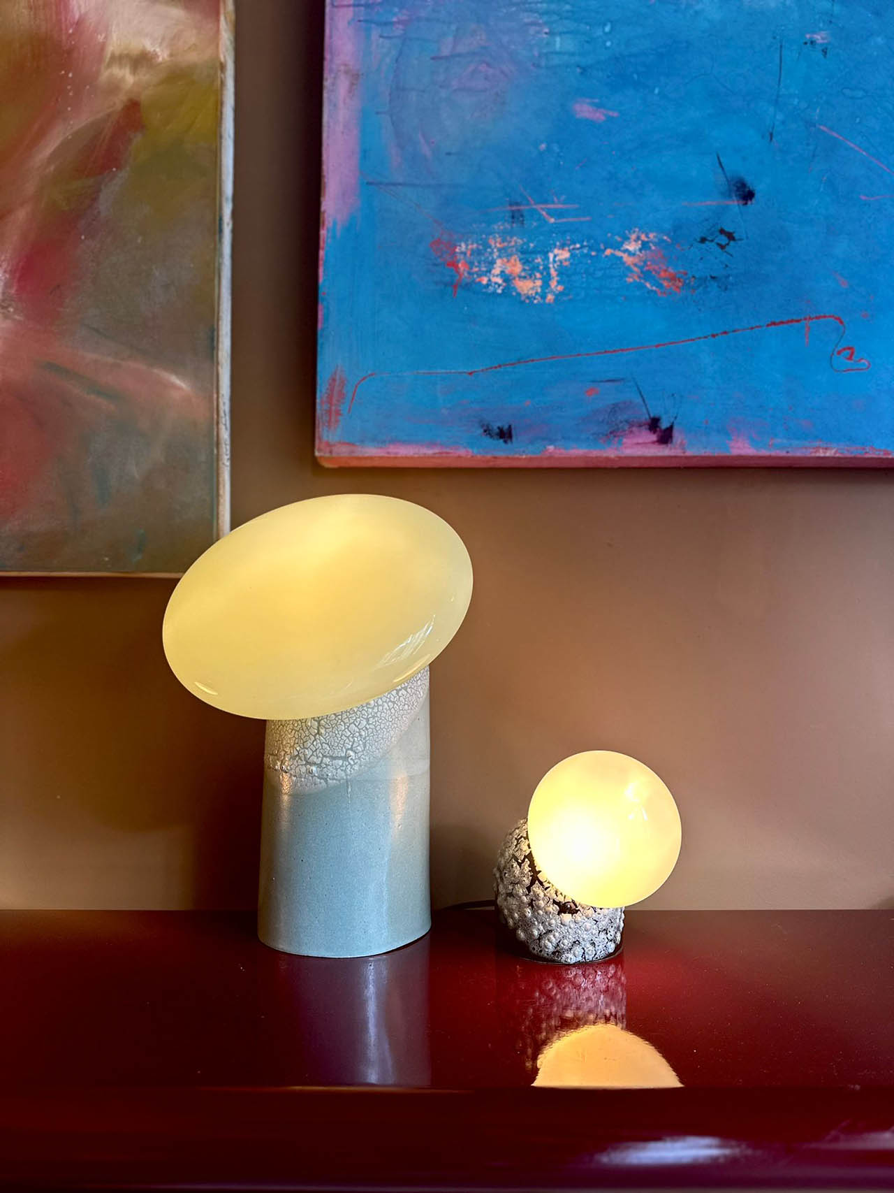 thiet bi chieu sang lighting Meld collection Emma Louise Payne Phoebe Stubbs