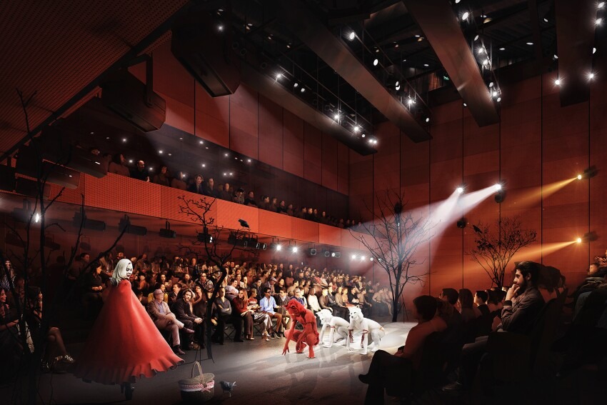 toa nha PAC NYC trung tam nghe thuat bieu dien Perelman New York Michael Bloomberg REX Studio
