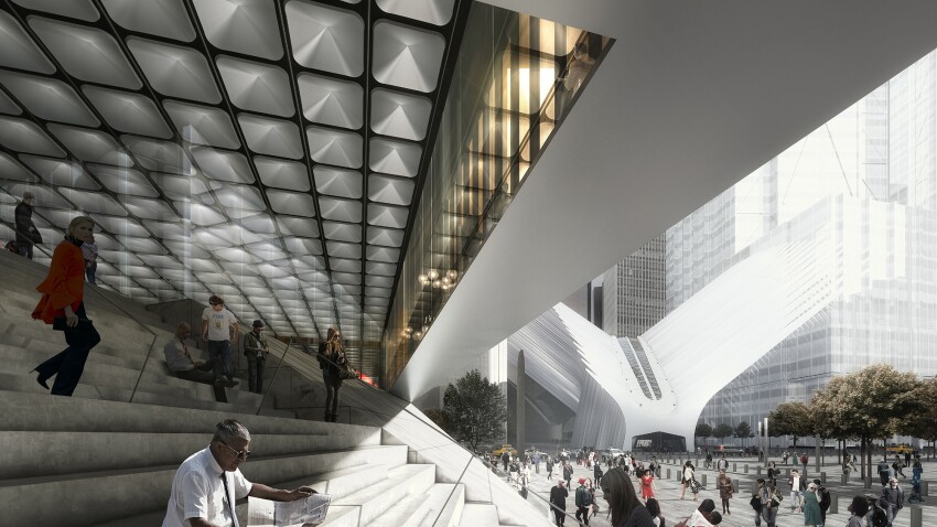 PAC NYC trung tam nghe thuat bieu dien Perelman New York Michael Bloomberg REX Studio