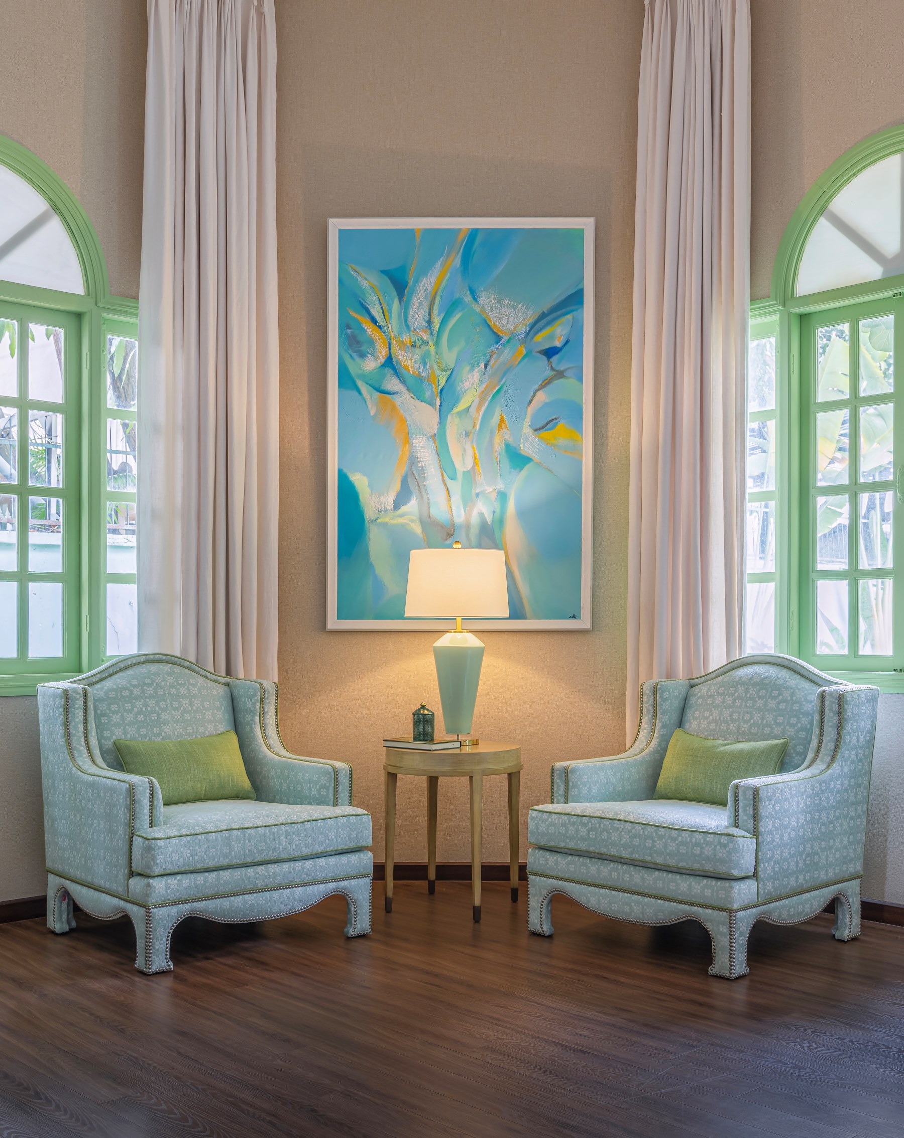 noi that trang tri phong khach sofa