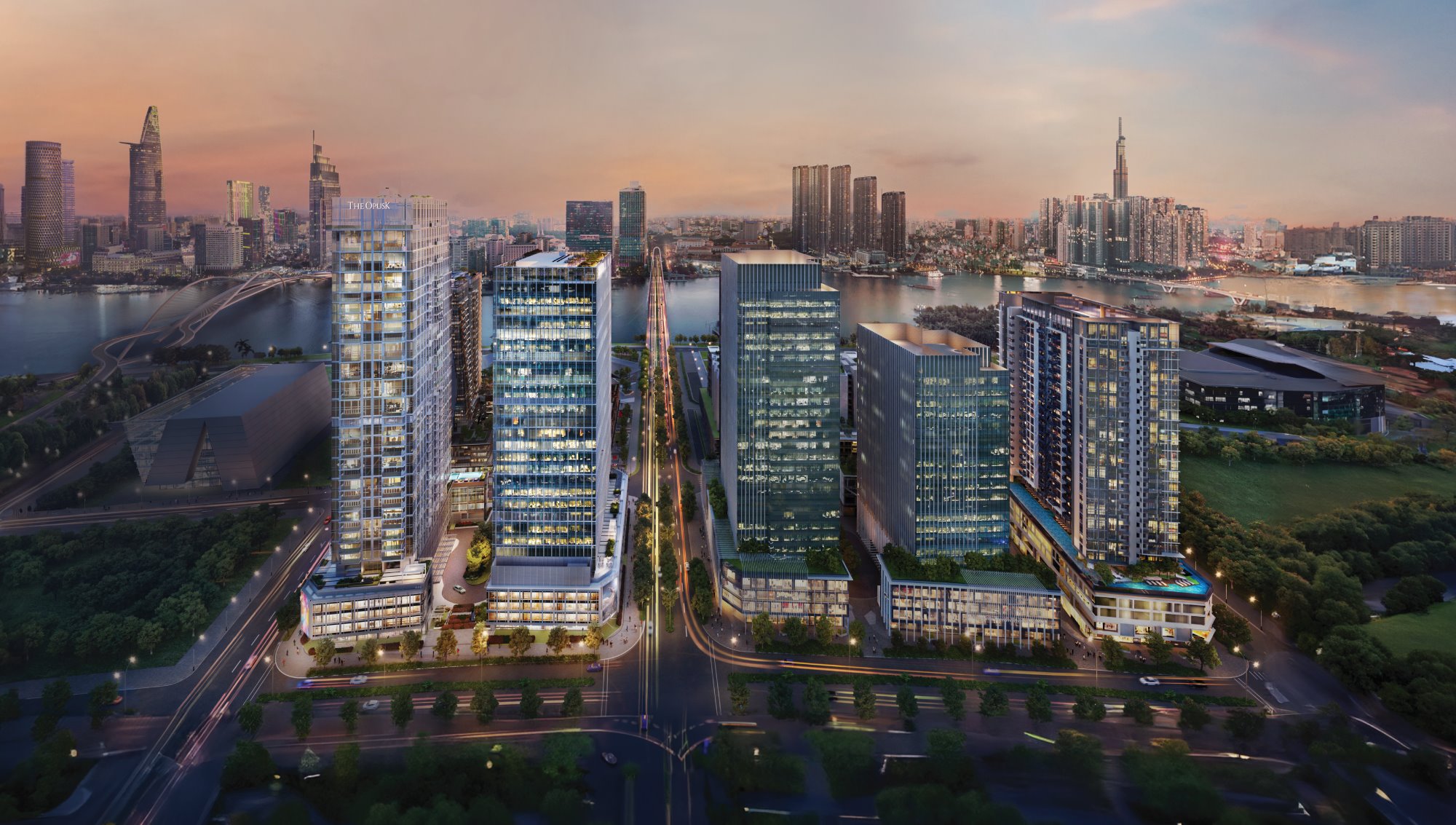 toa nha the opusk complex khu phuc hop sonkim land thu thiem