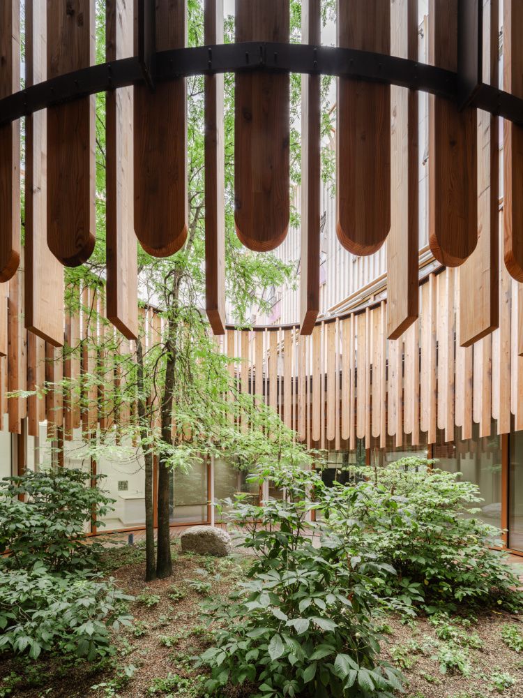 benh vien nhi hospital Zurich thuy si Herzog & de Meuron