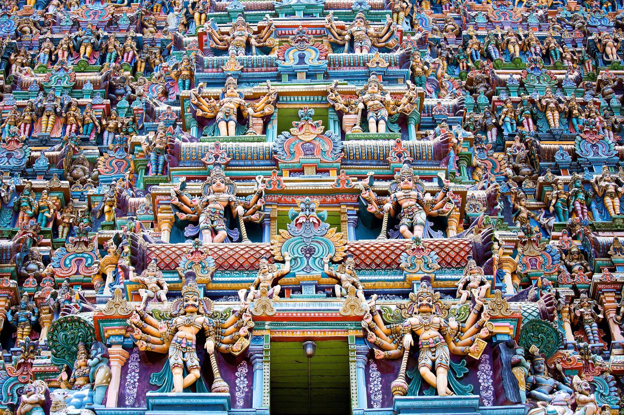  ton giao an do Meenakshi Amman Temple