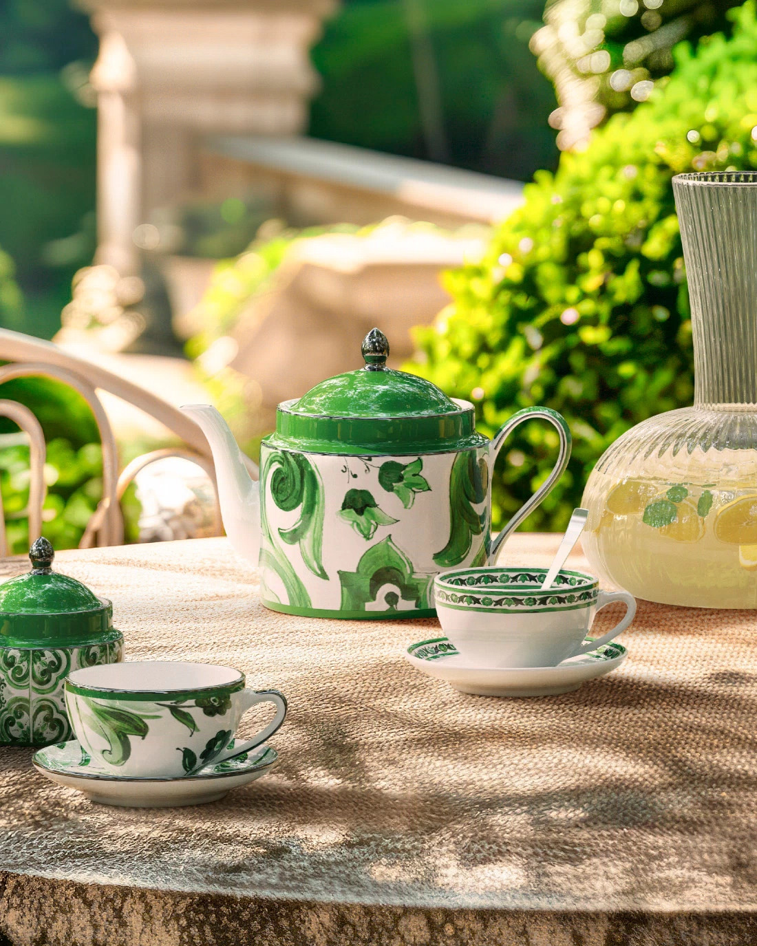 am tra teapot Verde Maiolica Dolce & Gabbana Casa